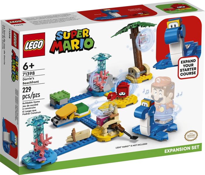 LEGO 71398 Super Mario Дополнительный набор «Берег Дорри» 71398