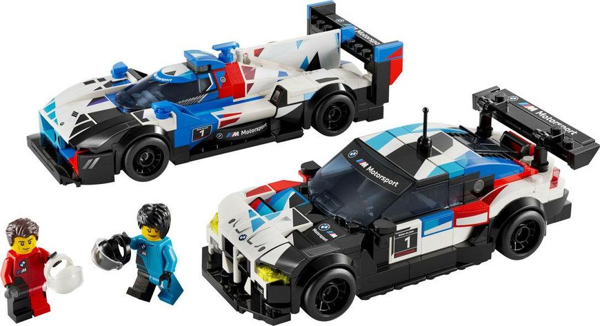 Конструктор LEGO® Speed Champions Автомобілі для перегонів BMW M4 GT3 і BMW M Hybrid V8 76922