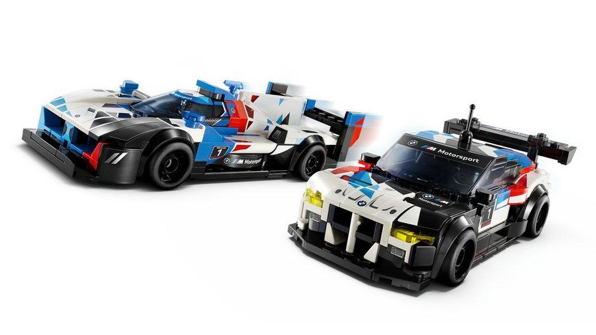 Конструктор LEGO® Speed Champions Автомобили для гонки BMW M4 GT3 и BMW M Hybrid V8 76922