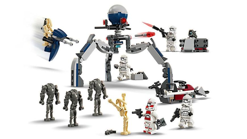 LEGO® Star Wars™ Клоны-пехотинцы и Боевой дроид 75372 75372