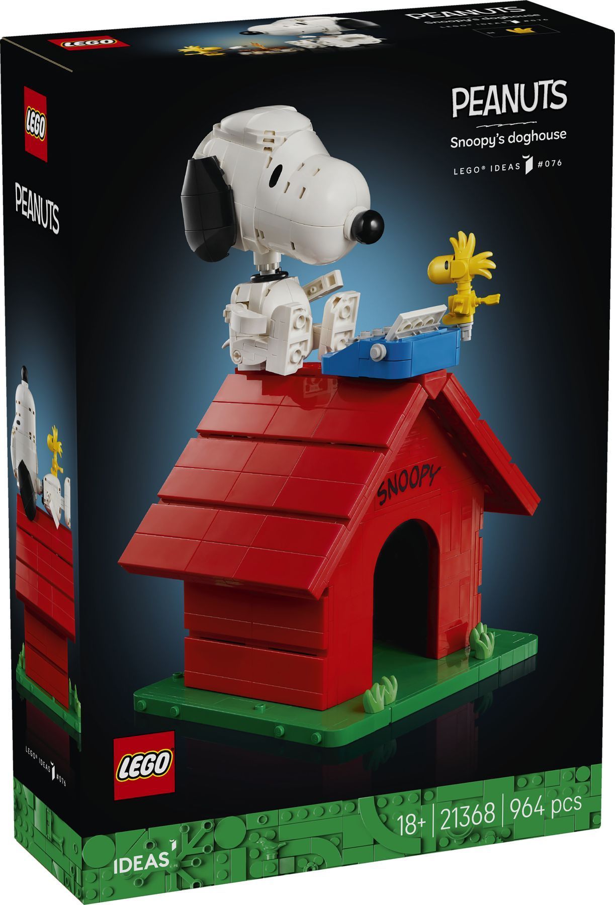 Купити Конструктор LEGO® Ideas «Дрібнота»: будка Снупі 21368 в