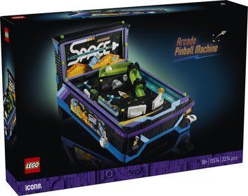 Конструктор LEGO&reg; Icons Аркадний автомат для гри в пінбол 11374 11374