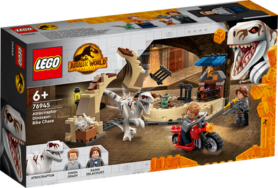 LEGO® Jurassic World Преследование атроцираптора на мотоцикле 76945 76945