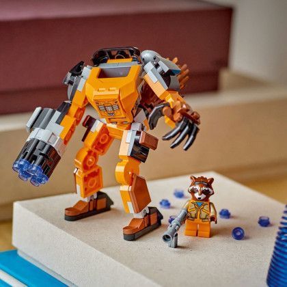Конструктор LEGO&reg; Super Heroes Робоброня Єнота Ракети 98 деталей (76243) 76243