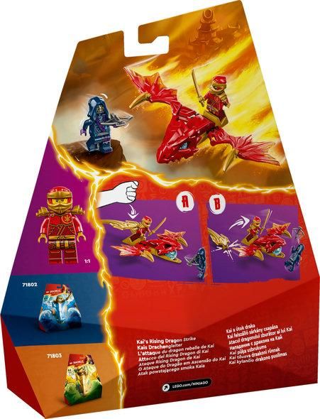 Конструктор LEGO NINJAGO Атака повсталого дракона Кая 71801 71801