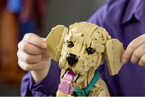 Купить Конструктор LEGO® Icons Щенок золотистого ретривера 11384 в