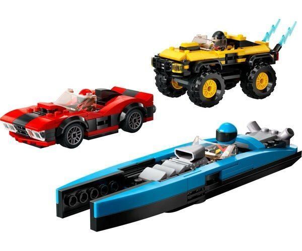 Конструктор LEGO City Комбінований гоночний набір 60395 60395