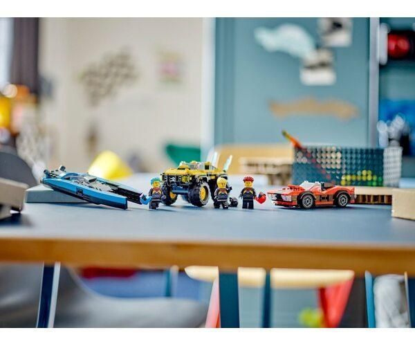 Конструктор LEGO City Комбінований гоночний набір 60395 60395