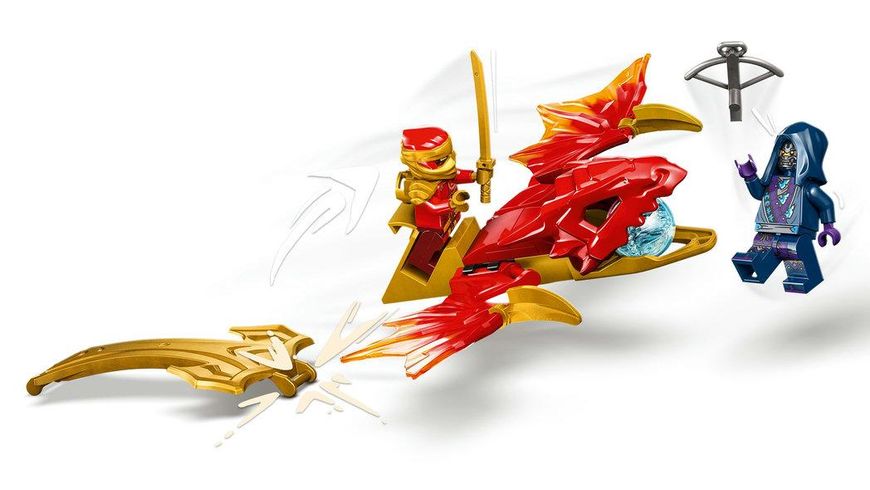 Конструктор LEGO NINJAGO Атака повсталого дракона Кая 71801 71801