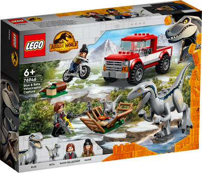 LEGO® Jurassic World Полювання на Блу і Бета-велоцираптора 76946 76946