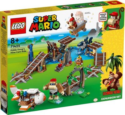 LEGO Super Mario Поїздка у вагонетці Дідді Конґа. Додатковий набір 71425 71425