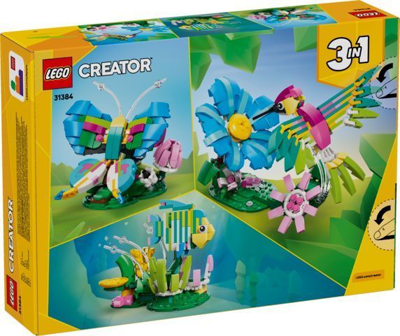 Конструктор LEGO Creator Дикие животные: красочный колибри 31384 31384