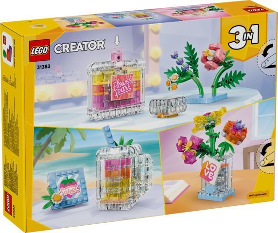 Конструктор LEGO&reg; Creator 3 в 1 Флакон для парфумів із квітковим декором 31383 31383