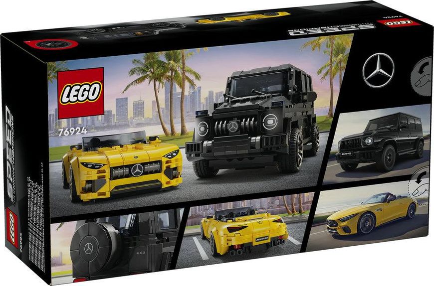 Конструктор LEGO® Speed Champions Mercedes-AMG G 63 і Mercedes-AMG SL 63 76924 76924