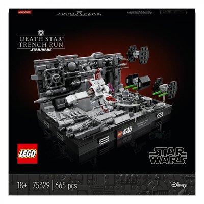 LEGO Star Wars Діорама «Політ над Зіркою Смерті» 75329 75329