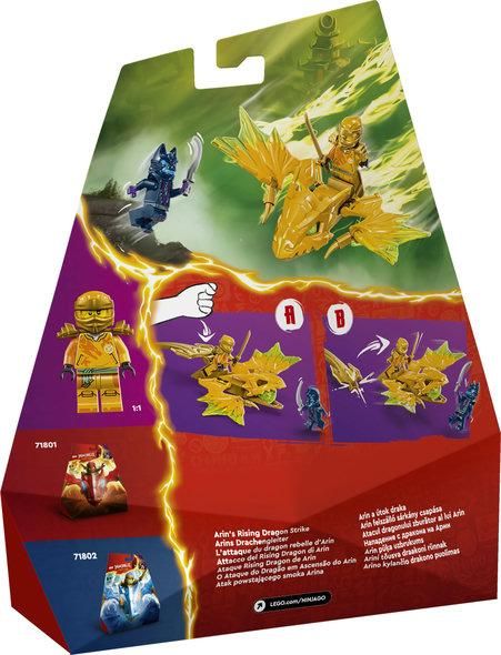 Конструктор LEGO NINJAGO Атака повсталого дракона Аріна 71803 71803