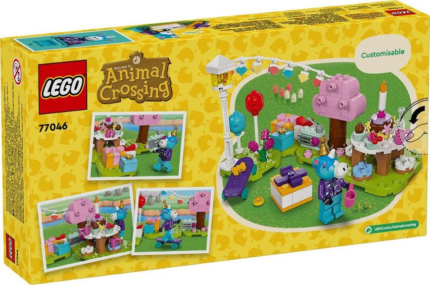 Конструктор LEGO Animal Crossing Вечеринка по случаю дня рождения Julian 77046 77046