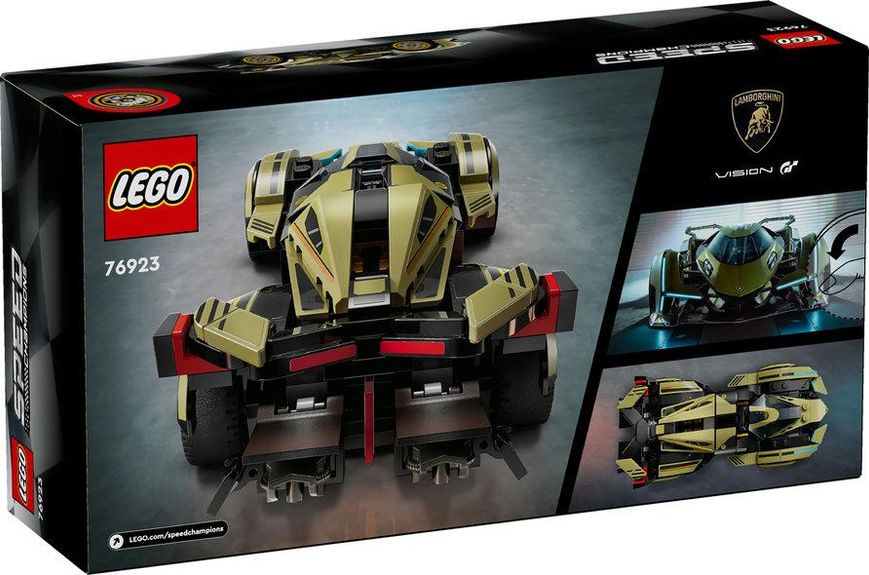 Конструктор LEGO® Speed Champions Суперкар Lamborghini Lambo V12 Vision GT 76923 76923