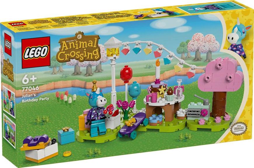 Конструктор LEGO Animal Crossing Вечеринка по случаю дня рождения Julian 77046 77046