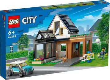 Конструктор LEGO City Сімейний будинок й електромобіль 60398 60398