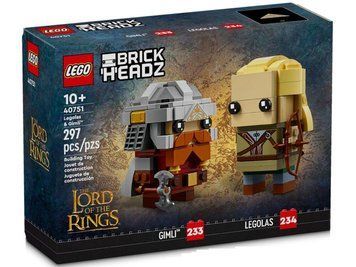 Конструктор LEGO Brick Headz Леголас и Гимли 40751 40751 фото БрикСтор