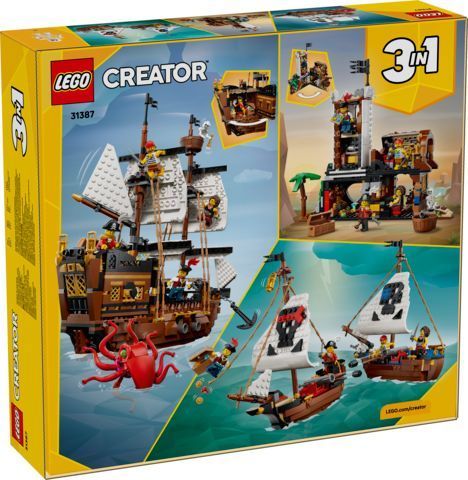 Конструктор LEGO&reg; Creator 3 в 1 Культовый пиратский корабль 31387 31387
