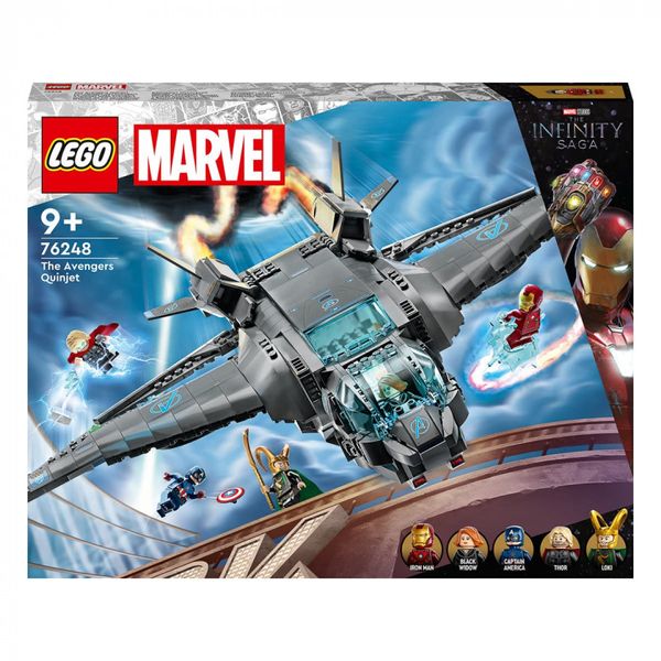 Конструктор LEGO® Super Heroes Квінджет Месників 795 деталей (76248) 76248