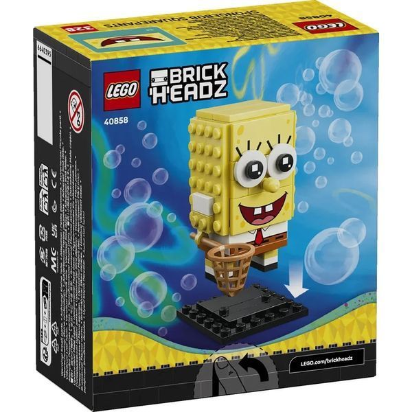 Конструктор LEGO&reg; BrickHeadz&trade; &laquo;Губка Боб Квадратні Штани&raquo; 40858 40858 фото БрікСтор