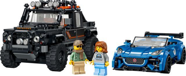 Конструктор LEGO&reg; Speed Champions Jaguar Project 7 та Land Rover Defender 77264 77264