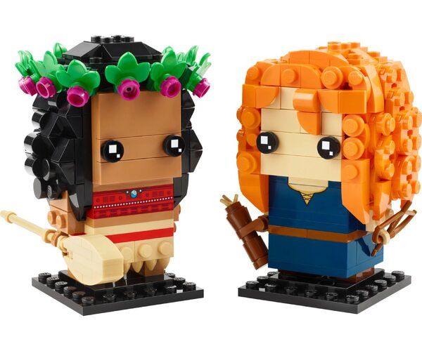 Конструктор LEGO Brick Headz Моана та Меріда 40621 40621