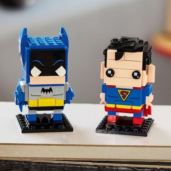 Конструктор LEGO BrickHeadz DC: Супермен&trade; та Бетмен&trade; Золотої епохи 40859 40859 фото БрікСтор
