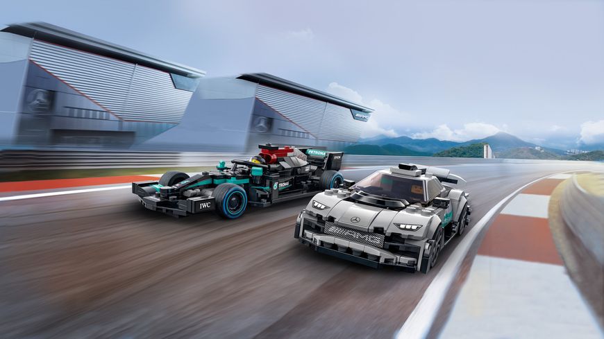 LEGO® Speed ​​Champions Mercedes-AMG F1 W12 E Performance та Mercedes-AMG Project One 76909 76909