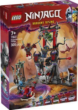 Конструктор LEGO NINJAGO Село драконячої Бурі 71841 71841