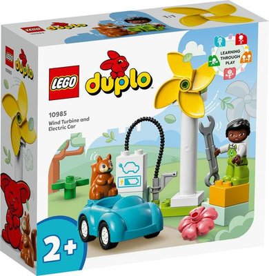 LEGO® DUPLO® Town Вітрова турбіна та електромобіль 10985 10985