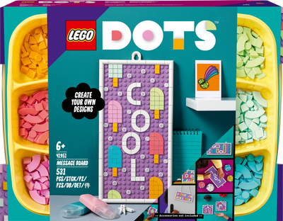 Конструктор LEGO DOTS Дошка для написів 531 деталь 41951 41951