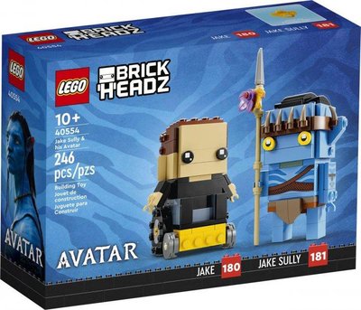 Конструктор LEGO Brick Headz Джейк Саллі та його аватар 40554 40554