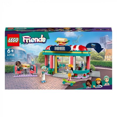 Конструктор LEGO® LEGO Friends Хартлейк Сіті: ресторанчик в центрі міста 346 деталей (41728) 41728