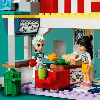 Конструктор LEGO® LEGO Friends Хартлейк Сіті: ресторанчик в центрі міста 346 деталей (41728) 41728