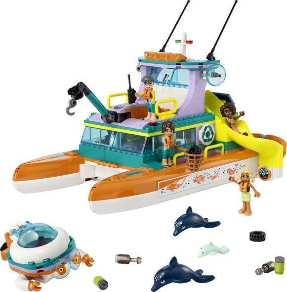 Конструктор LEGO Friends Лодка морской спасательной бригады 41734 41734