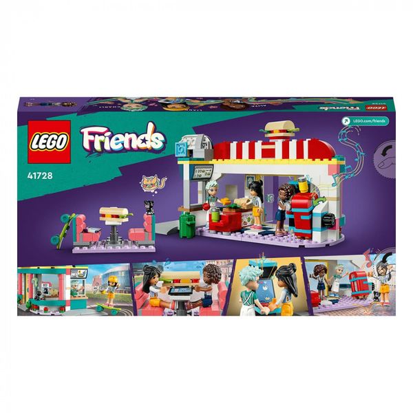 Конструктор LEGO® LEGO Friends Хартлейк Сіті: ресторанчик в центрі міста 346 деталей (41728) 41728