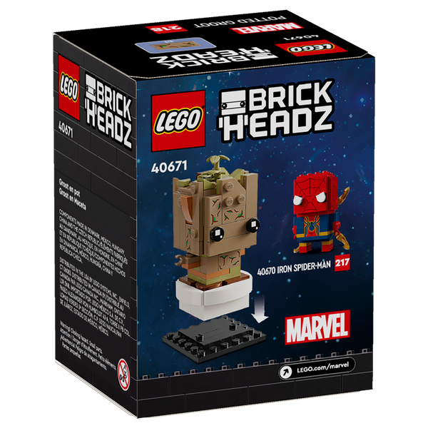 Конструктор LEGO® Brick Headz Potted Groot 40671 40671