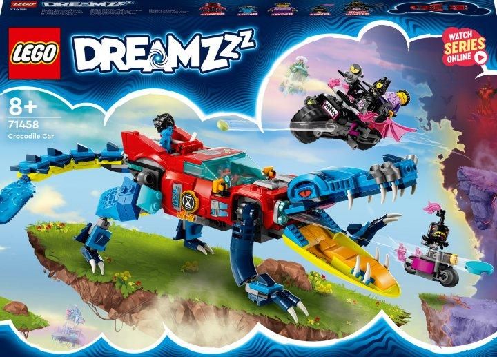 Конструктор LEGO DREAMZzz Автомобиль Крокодил 494 детали 71458 71458