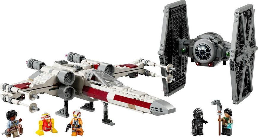 Конструктор LEGO® Star Wars™ Винищувач TIE і Корабель X-wing Набір 75393 75393