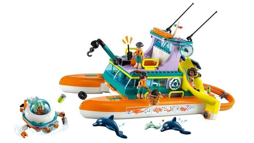 Конструктор LEGO Friends Лодка морской спасательной бригады 41734 41734