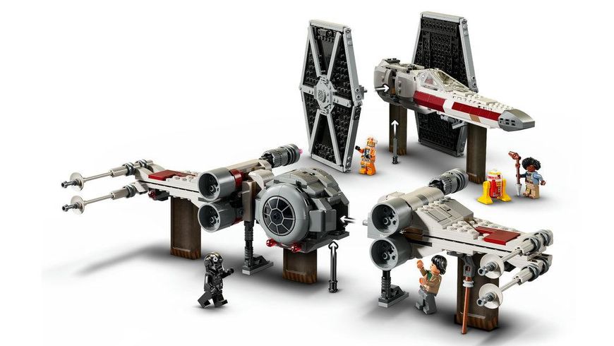 Конструктор LEGO® Star Wars™ Винищувач TIE і Корабель X-wing Набір 75393 75393