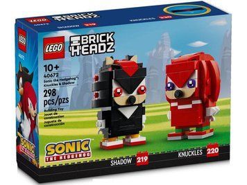 Конструктор LEGO&reg; BrickHeadz Ёж Соник: Наклз и Шедоу 40672 40672 фото БрикСтор