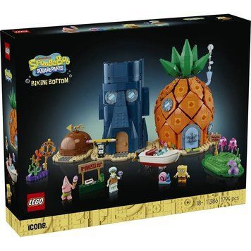 Конструктор LEGO&reg; Icons &laquo;Губка Боб Квадратні Штани: Бікіні-Боттом&raquo; 11386 11386