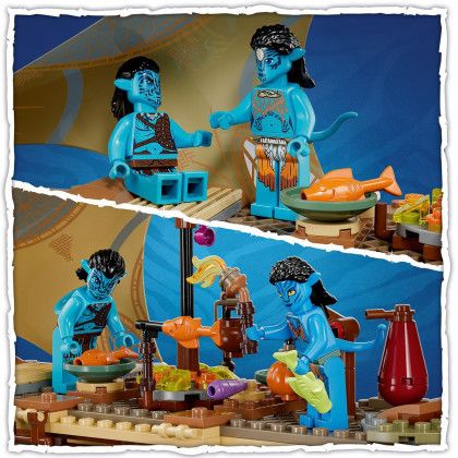 Конструктор LEGO® Avatar Будинок Меткаїна в рифах 528 деталей (75578) 75578