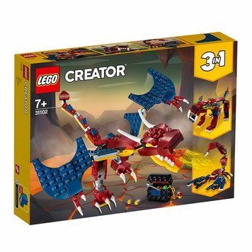 Конструктор LEGO&reg; Creator Вогняний дракон (31102) 31102