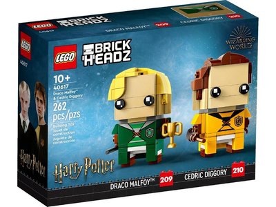 Конструктор LEGO® BrickHeadz™ Draco Malfoy™ & Cedric Diggory 40617 40617